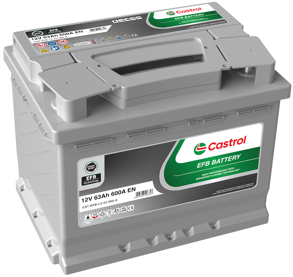 Castrol EFB 12V 63Ah