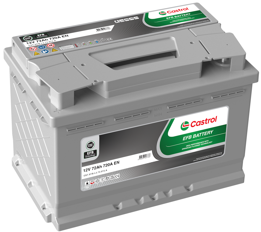Castrol EFB 12V 72Ah