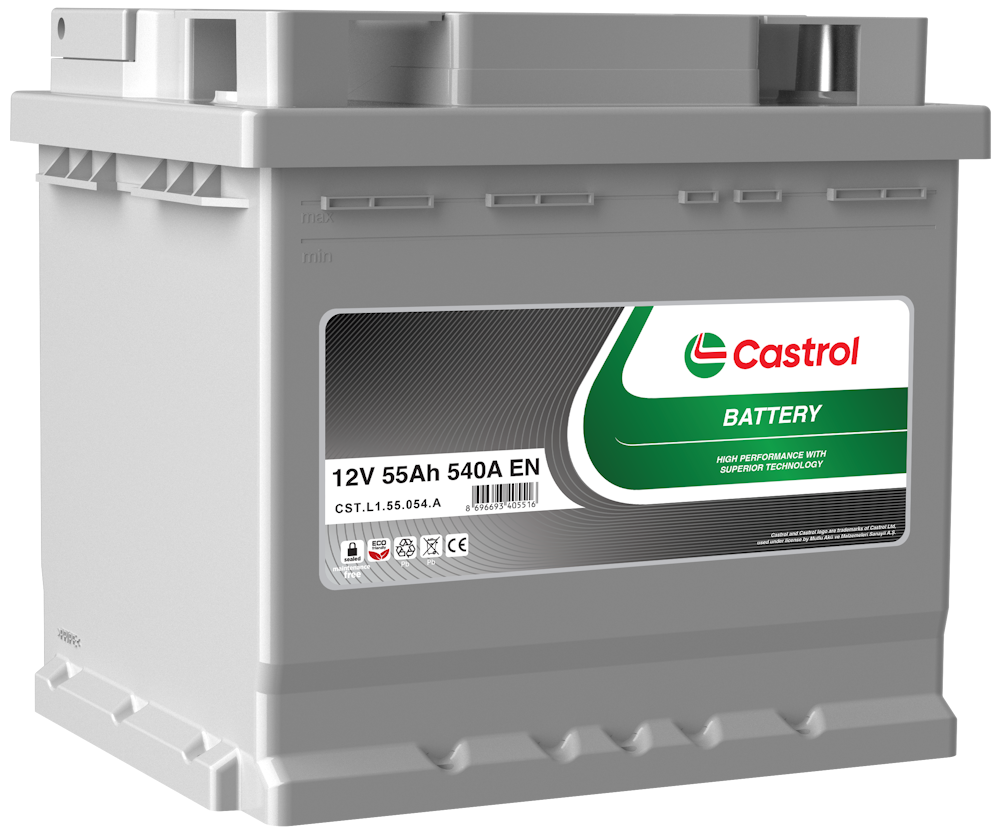 Castrol SLI-DIN 12V 55Ah H+