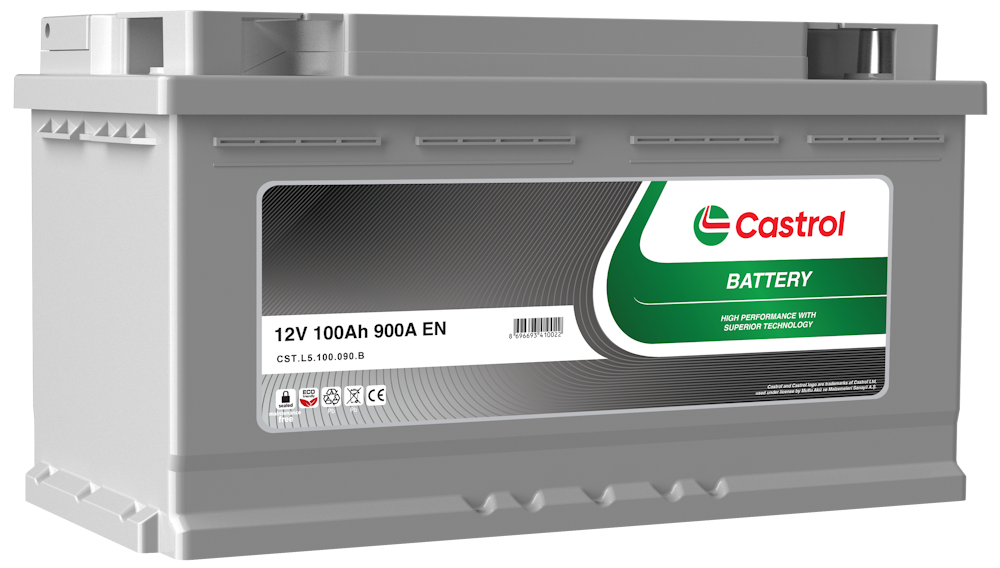 Castrol SLI-DIN 12V 100Ah V+