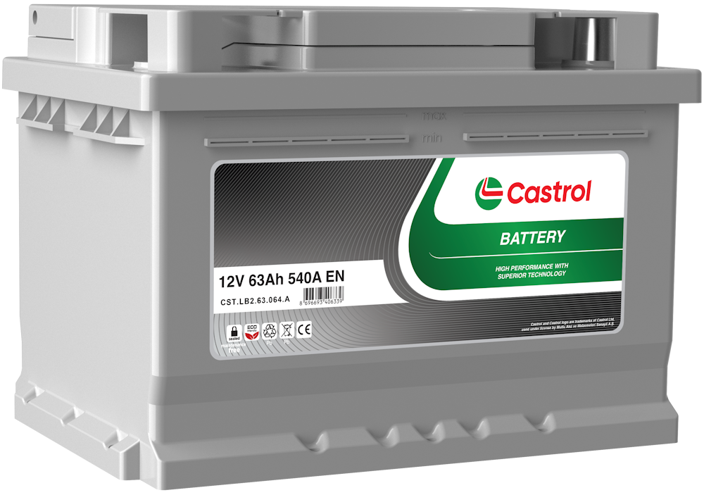 Castrol SLI-DIN 12V 63Ah H+