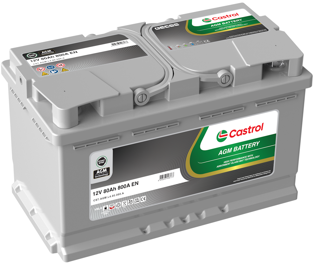Castrol AGM 12V 80Ah